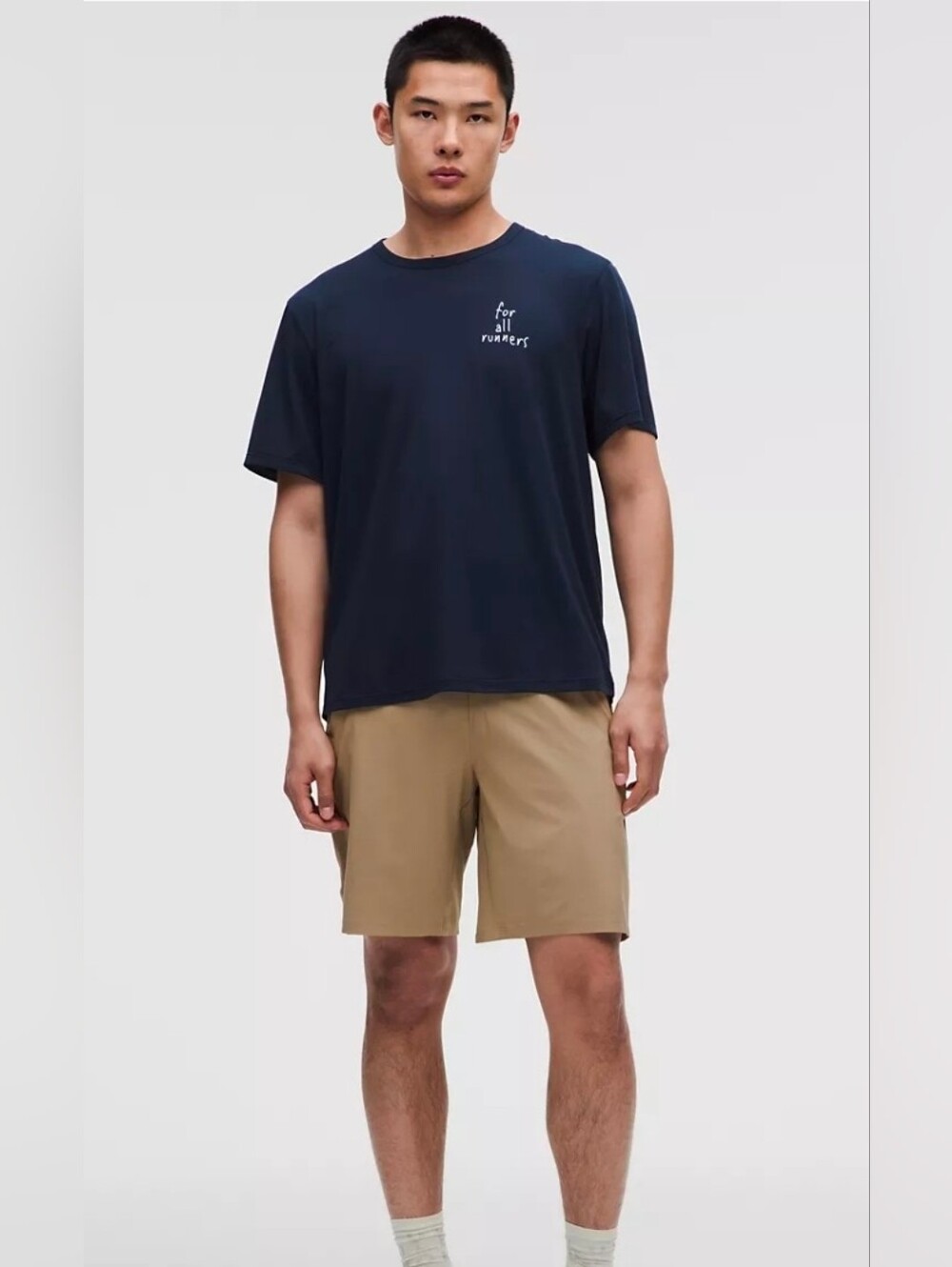 Mens Lululemon Pace Breaker Short 9" Linerless